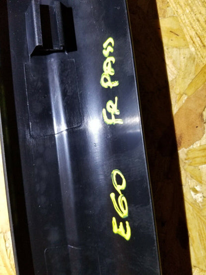 04 05 06 07 BMW 530xi E60 Front Sill Scuff Trim Plate Passenger Side Right OEM
