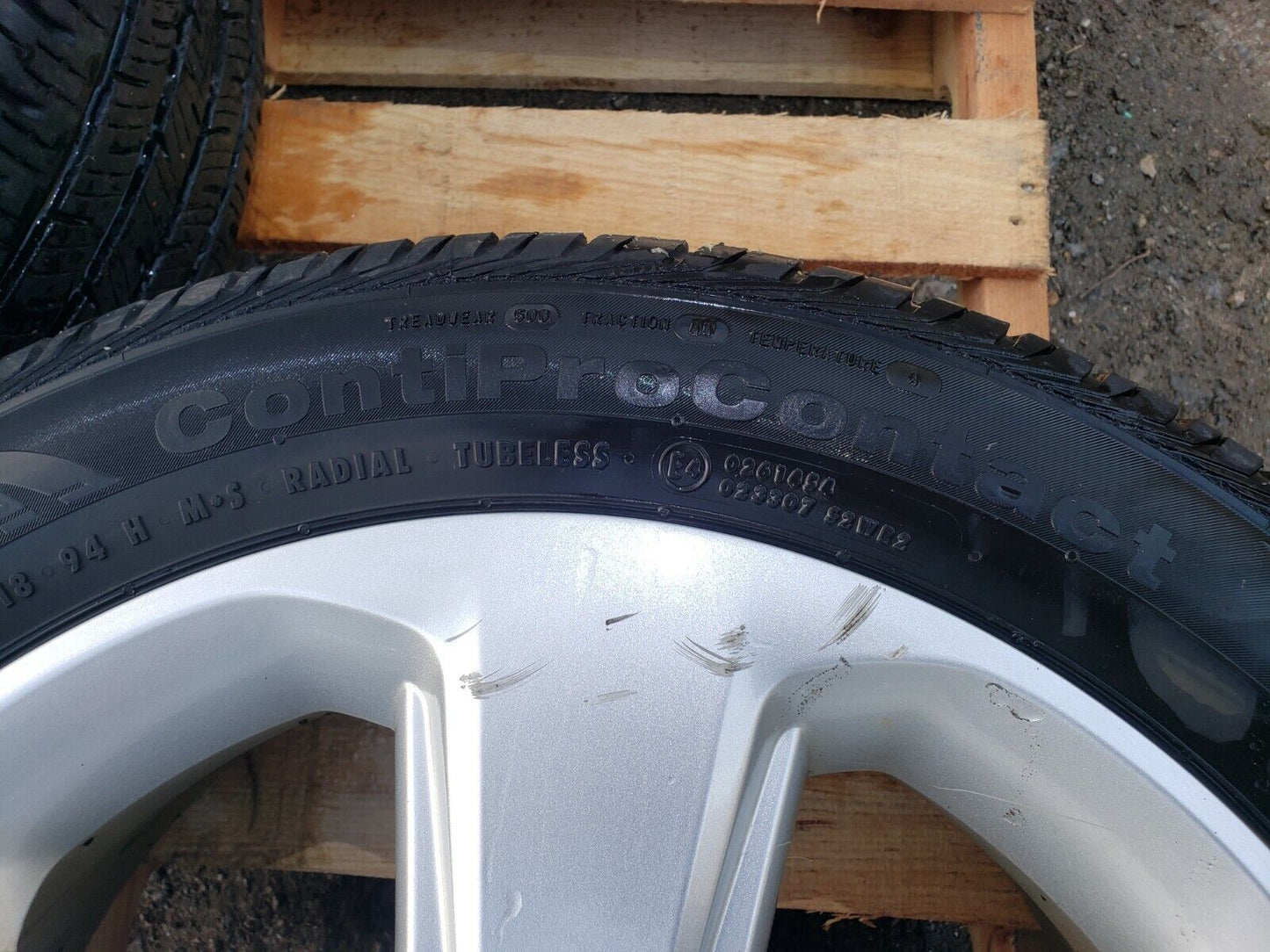 14 15 16 17 18 Buick Encore 18" Wheel Rim W/ Tire Conti 215/55r18 8/32" 2pcs OEM