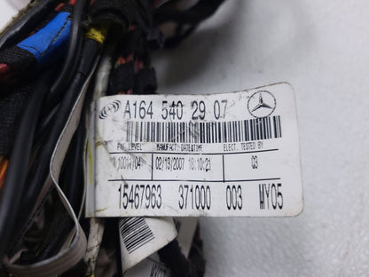 06 07 08 09 10 11 Mercedes Ml500 Sunroof Roof Headliner Wire Harness OEM