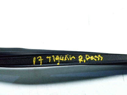 09 11 12 13 14 15 16 17 VW Tiguan Rear Right Pass Door Weatherstrip Seal OEM