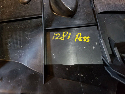 2011 2012 2013 BMW 128i Right Rear Interior Leather Seat Bolster Trim Piece Poem