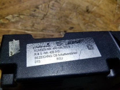 2005 Audi A6 Auxilary Bose Amplifier Booster 4f0035223b OEM
