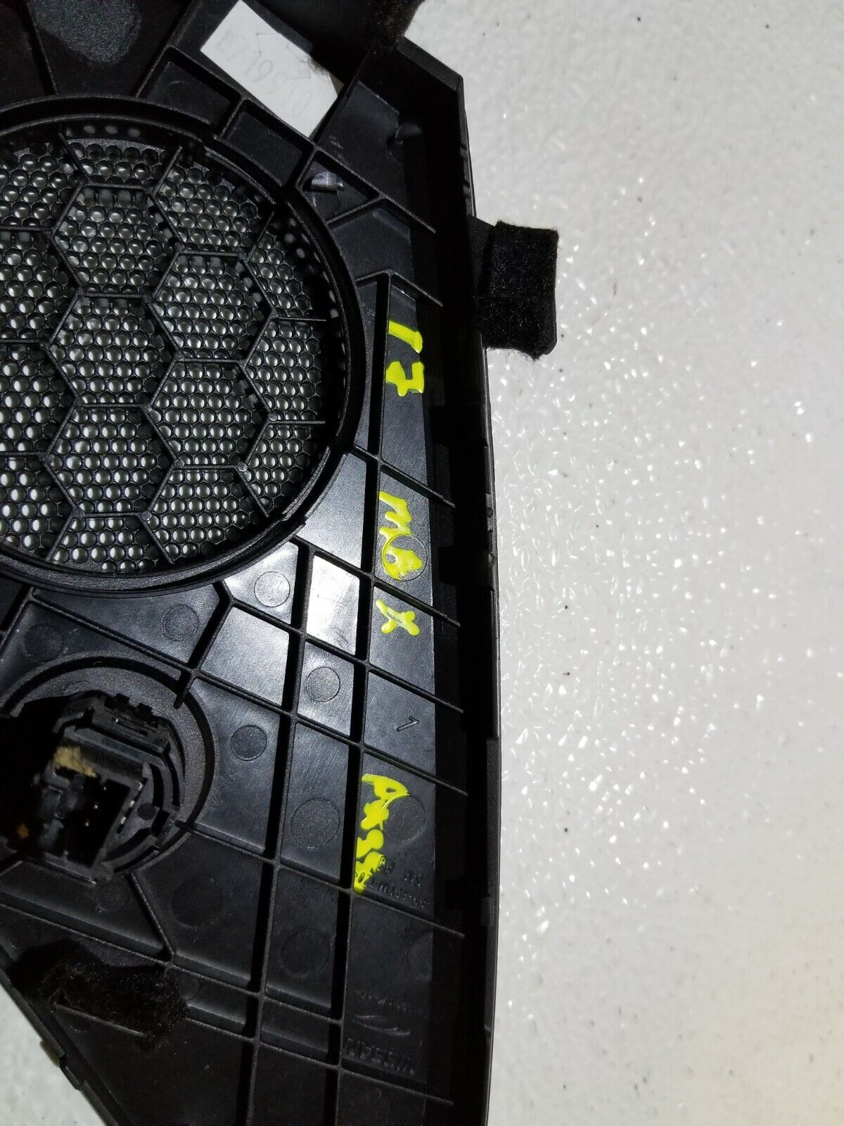 16 17 18 Nissan Maxima Front Right Passenger Speaker Cover Grille OEM 41k