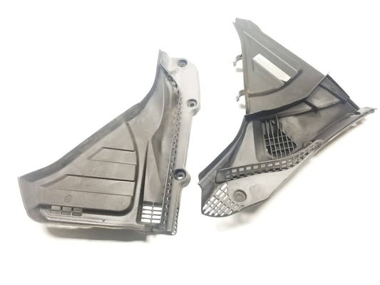 09 10 11 12 BMW 750li Front Windshield Cowl Corner Trim Left & Right Pair OEM