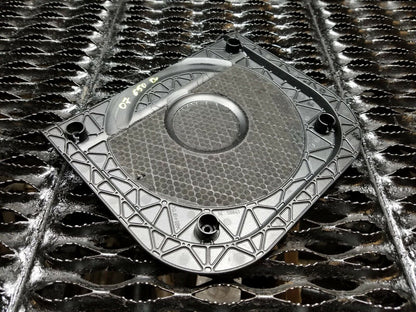 06 07 08 09 10 BMW 650i E63 Under Seat Speaker Cover Driver Left OEM