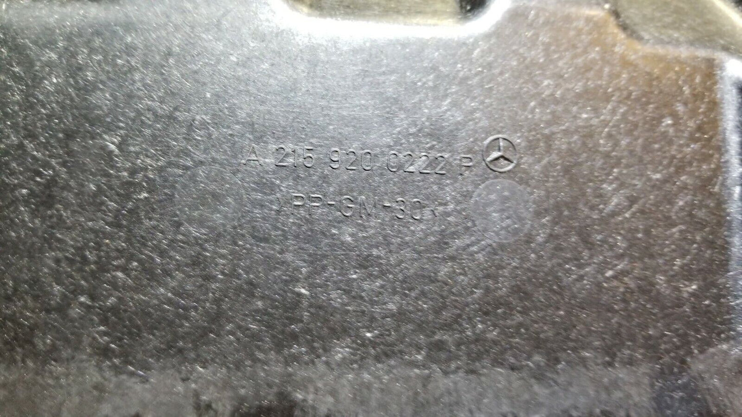 03 04 05 06 Mercedes CL500 Rear Pass Side Bottom Lower Seat Cushion Black OEM