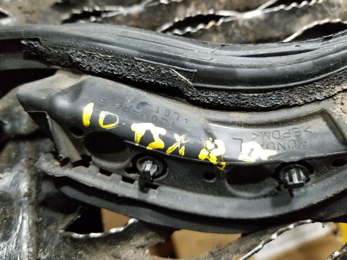 10 11 12 13 14 Acura Tsx Rear Left Driver Side Door Weather Strip Seal  OEM