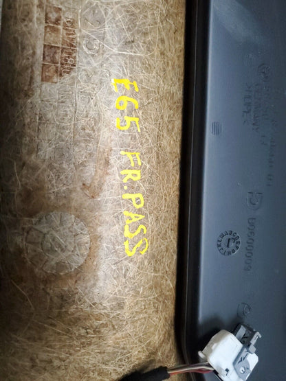 02 03 04 05 BMW 745i E65 Front Right Door Trim Panel Passenger Side OEM