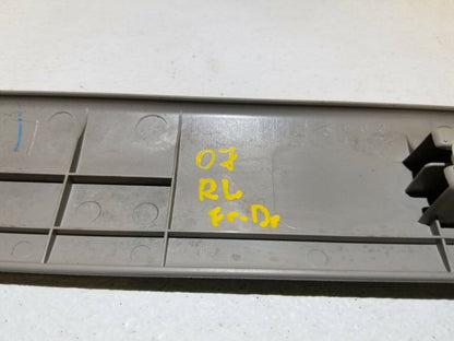 06 07 08 Acura Rl Front Left Driver Door Sill Plate Trim OEM
