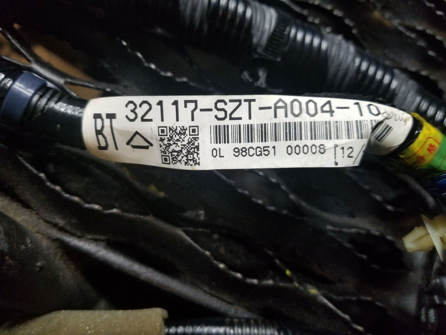 11 12 13 14 15 Honda Cr-z Dashboard Dash Wire Wiring Harness OEM
