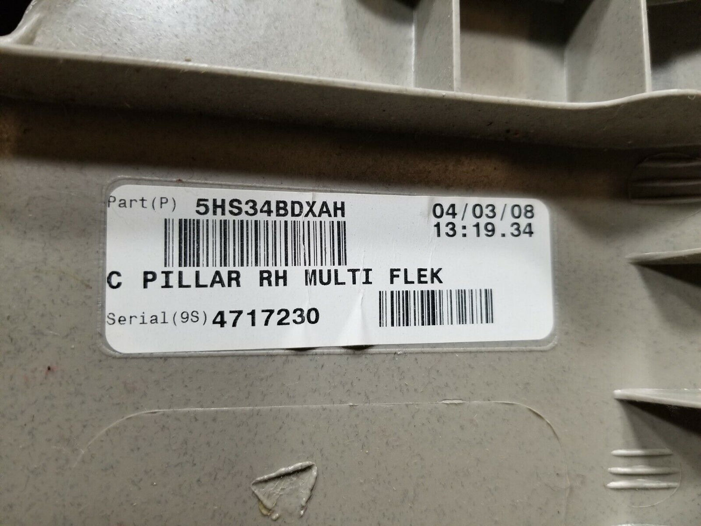 06 07 08 09 10 Jeep Grand Cherokee Right Passenger Side B Pillar Trim OEM