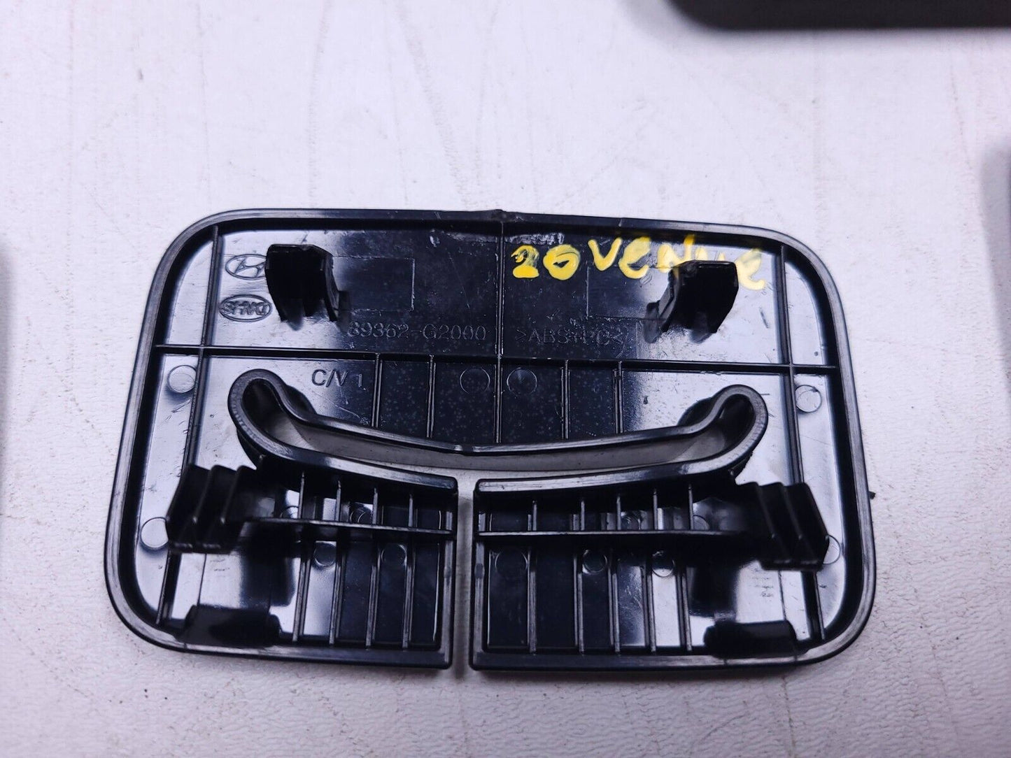 20 21 22 Hyundai Venue Rear Headrest Guide Sleeve Fold Lock Belt Trim OEM