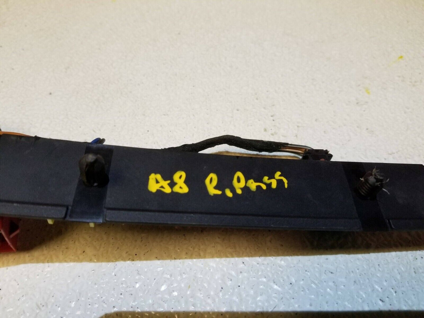 04 05 06 07 Audi A8 Rear Seat Wire Harness Left & Right Pair OEM