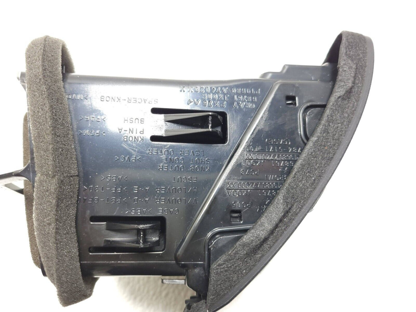 2014 2015 Infiniti Q60 Coupe Dash AC Heater Air Vent Left & Right 2pcs OEM