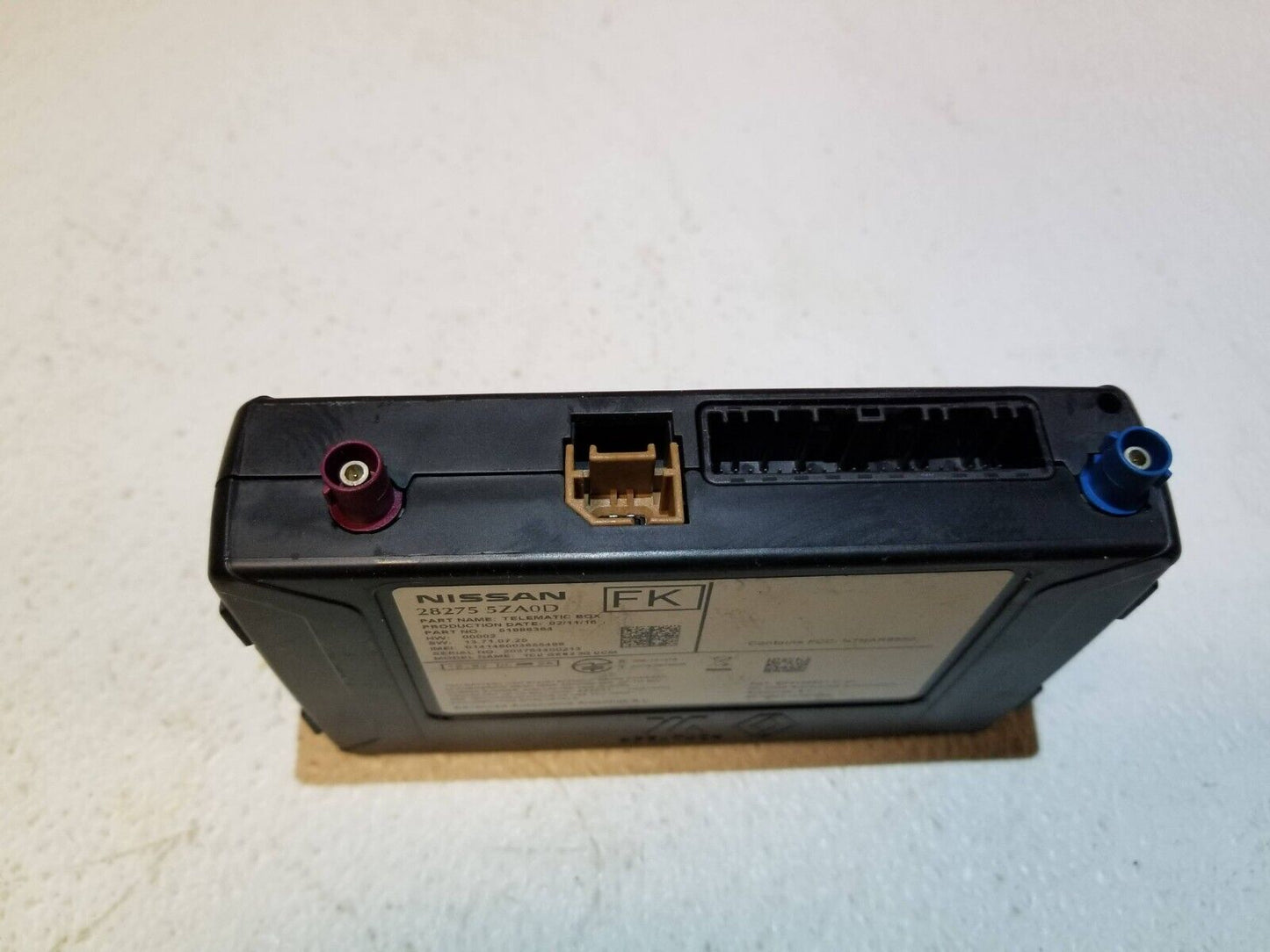 16 17 18 Infiniti Q50 Communication Control Module 28275-5za0d OEM
