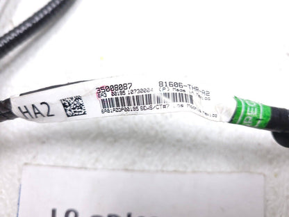 18 19 20 21 22 Honda Odyssey Front Driver Seat Wire Harness 81606thr OEM