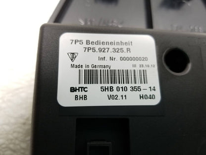 2011 - 2014 Porsche Cayenne Rear Center Console Heated Seat & Lock Switch OEM