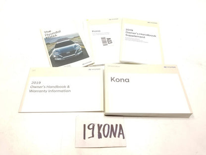 18-21 Hyundai Kona Owner's Manual OEM 29k Miles
