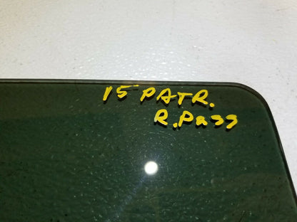 12 13 14 15 16 Jeep Patriot Rear Right Pass Door Window Glass OEM 54k