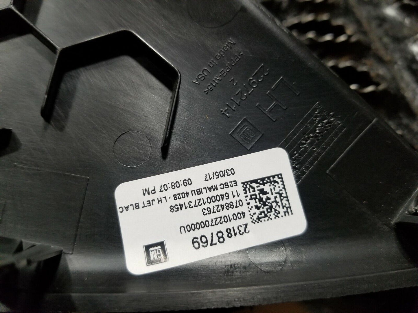 16 17 18 19 Chevrolet Malibu Dash End Cap Cover Trim Left Driver OEM 3k