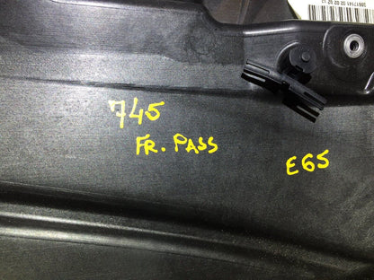 03 04 05 06 07 06bmw E65 Front Right Pass Door Carrier Panel OEM