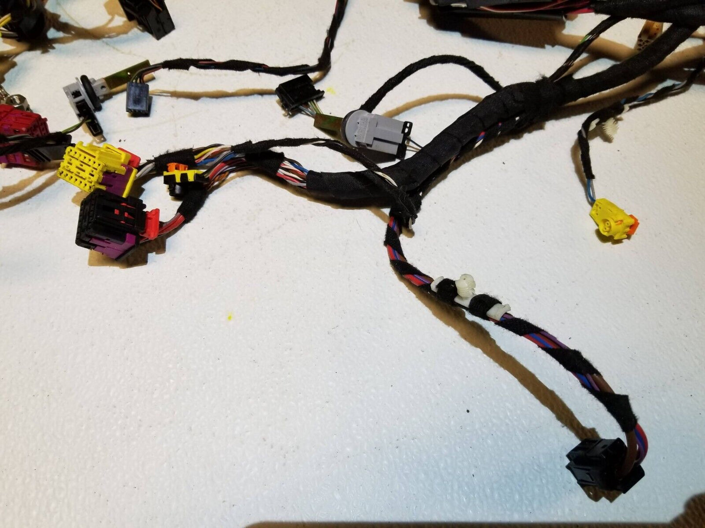 12 13 14 15 Audi A6 3.0t At Dashboard Dash Wire Wiring Harness OEM