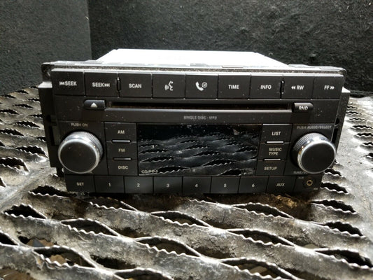 07 08 09 10 Chrysler Sebring Am/fm Radio Mp3 Cd Player 05064410 OEM