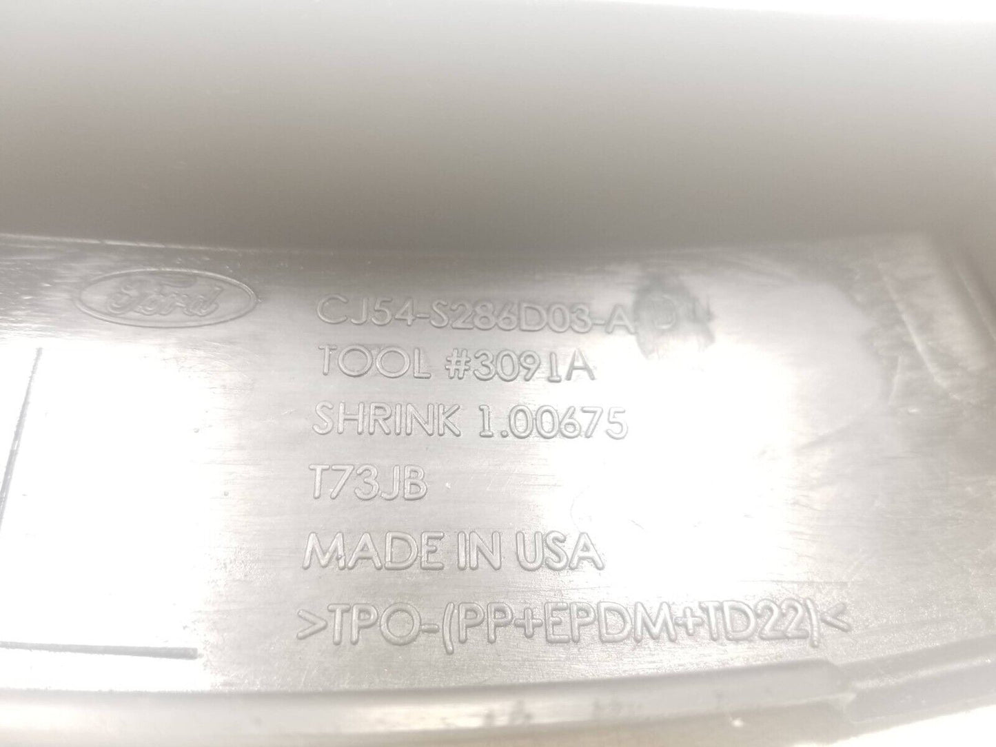 17 18 19 Ford Escape Rear Fender Arch Molding Trim Left Driver Side OEM