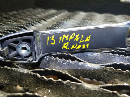 08 09 10 11 12 13 Chevy Impala Rear Right Pass Exterior Door Handle OEM