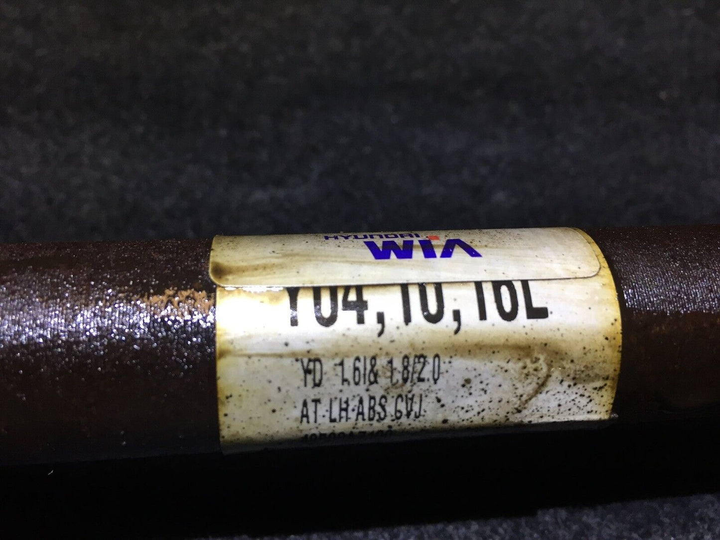 14 15 16 Kia Forte 2.0l At Front Driver Left Axle Shaft OEM 38k