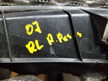 06 07 08 Acura Rl Rear Right Passenger Side Trim OEM