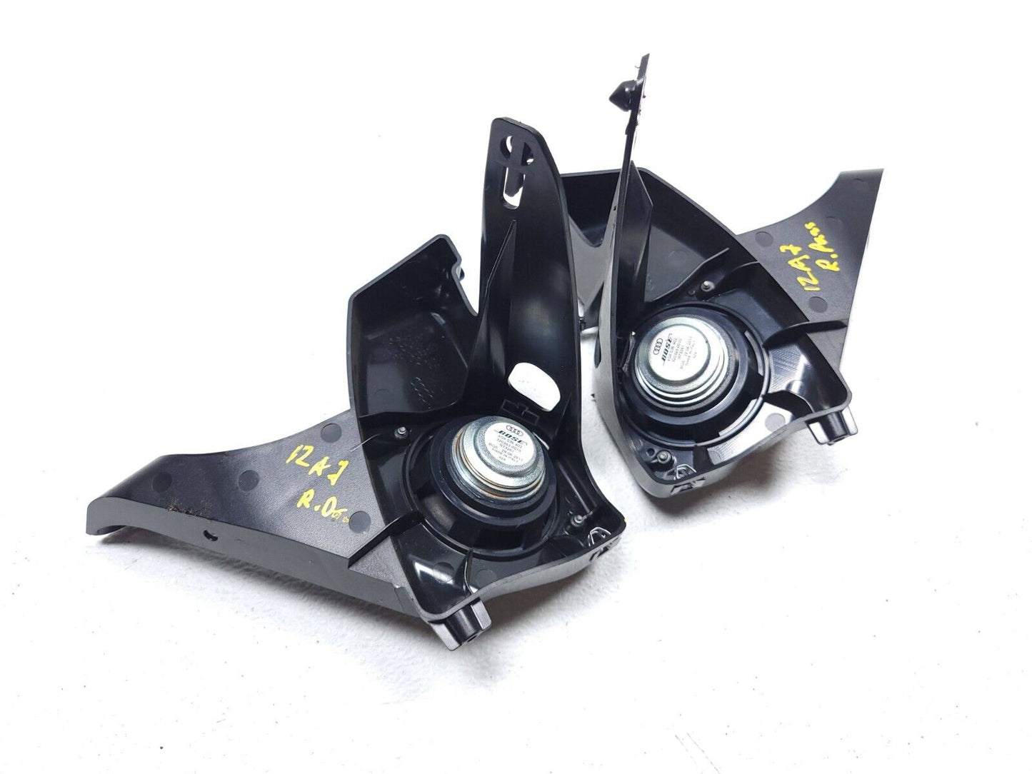 12 13 14 15 16 17 Audi A7 Rear Quarter Panel Speaker & Bracket Housing Pair OEM