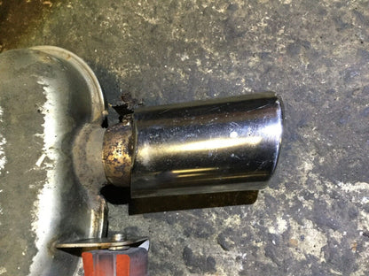 03 04 05 06 Audi A8l D3 Rear Exhaust Muffler Left Driver Sdie Oem. 4e0253611