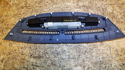 09 10 11 Toyota Camry Digital Clock Bezel Dash Defroster Trim Panel OEM