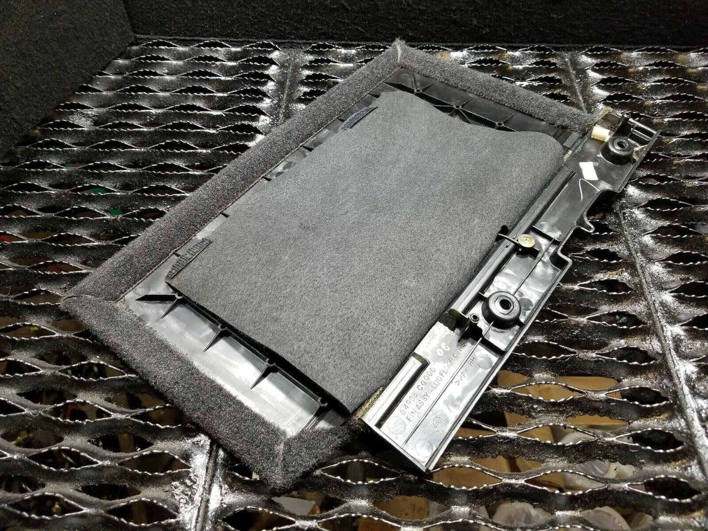 06 07 08 Infiniti Fx35 Trunk Right Pass Floor Luggage Carpet Panel Cover OEM