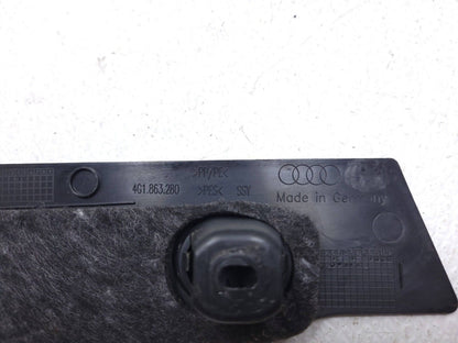 12 13 14 15 16 17 Audi A7 Dash Instrument Panel Cover Trim Cap Pair OEM