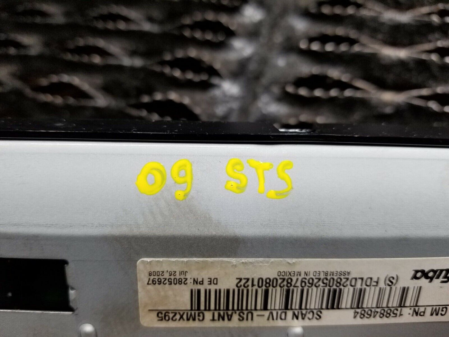 05 06 07 08 09 10 11 Cadillac STS Stereo System Radio AM FM Module 15884684 OEM
