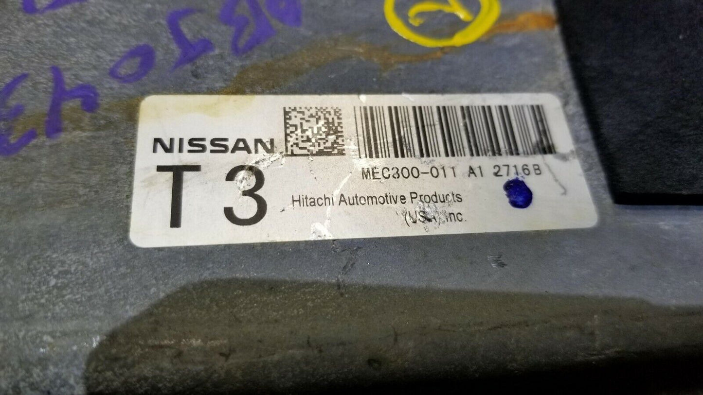 2013 2014 Nissan Altima Mec300-011 A1 / Mec300011a1 Engine Control Module OEM N2