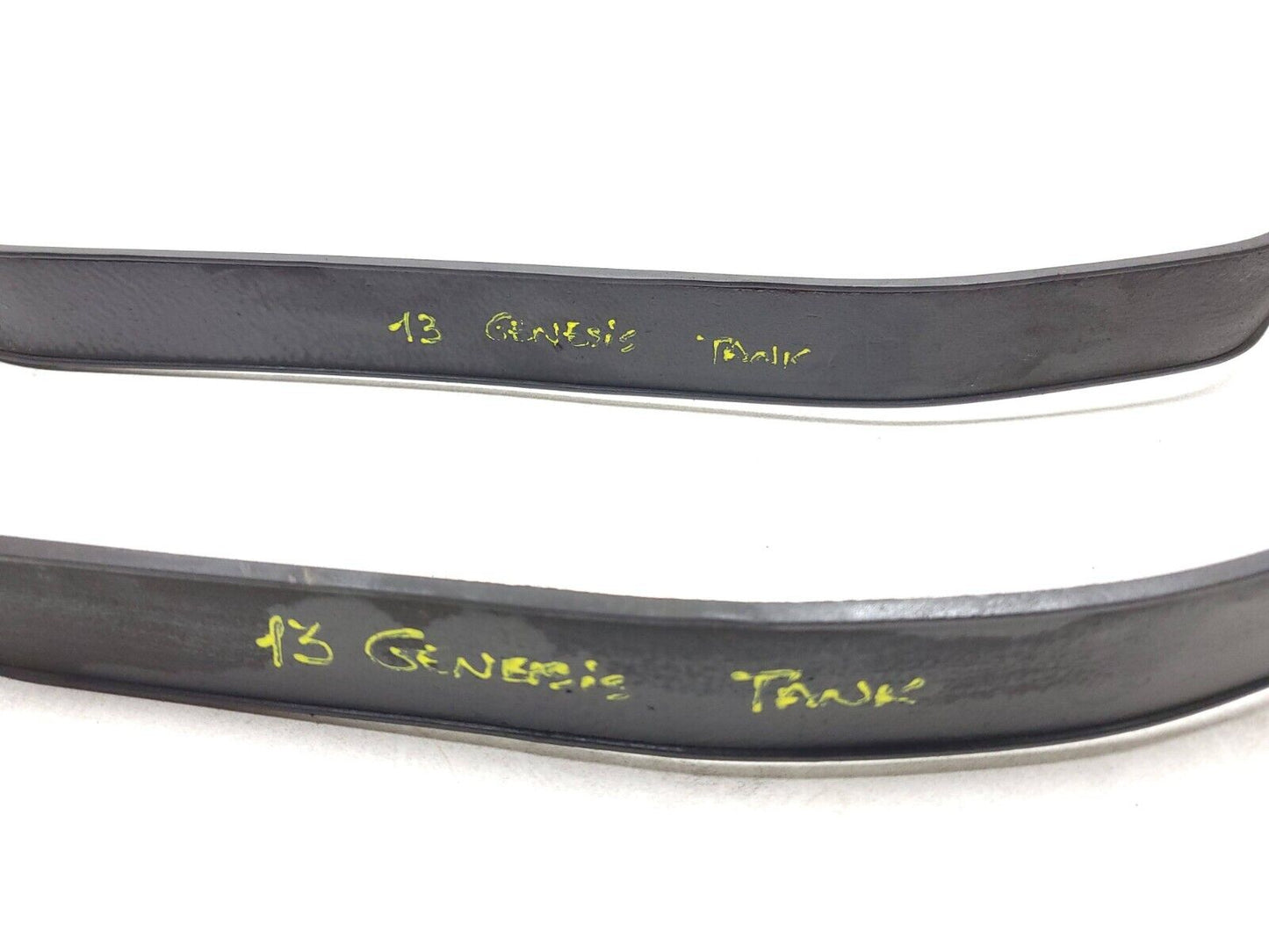 2013-2016 Genesis Coupe Fuel Tank Strap Support Pair OEM