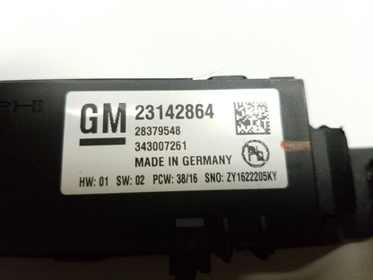 2013 - 2018 Cadillac Ats Anti-theft Alarm Sensor 23142864 OEM