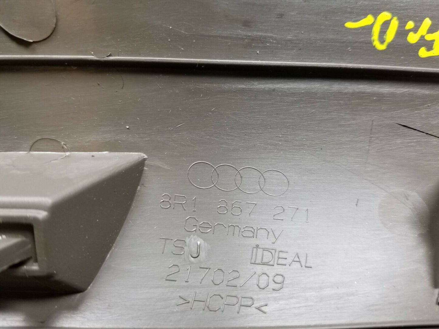 10 11 12 Audi Q5 Front Left Dr. Kick Panel Sill Scuff Plate Trim OEM 72k Miles