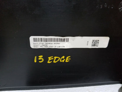 11 12 13 14 Ford Edge Dash Instrument Panel Cover Ct43-7804608 OEM 43k Miles