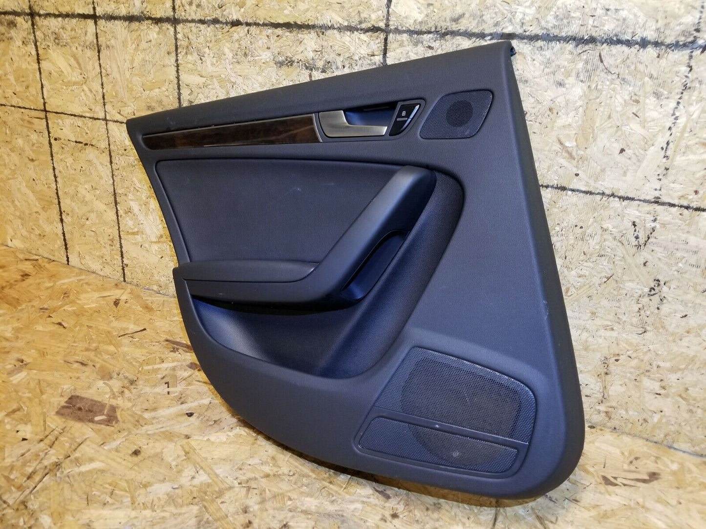 13 14 15 Audi A4 2.0l Rear Left Door Trim Panel Driver Side OEM