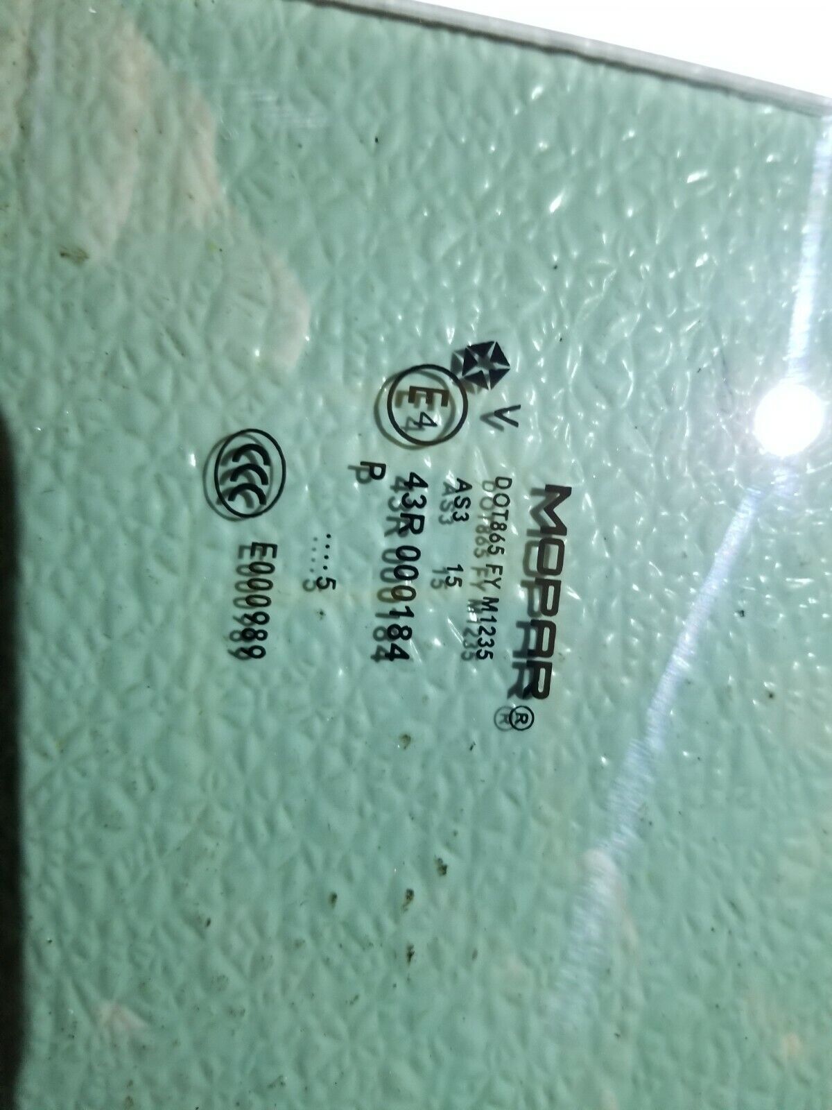12 13 14 15 16 Jeep Patriot Rear Left Driver Door Window Glass OEM 54k
