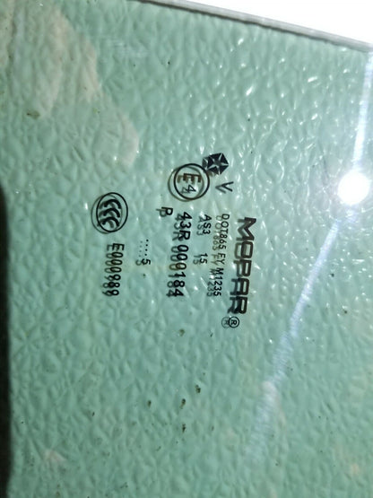 12 13 14 15 16 Jeep Patriot Rear Left Driver Door Window Glass OEM 54k