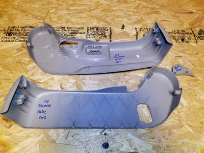 2008-2012 Ford Escape Front Seat Trim Cover 3pcs & Knob Driver Left OEM