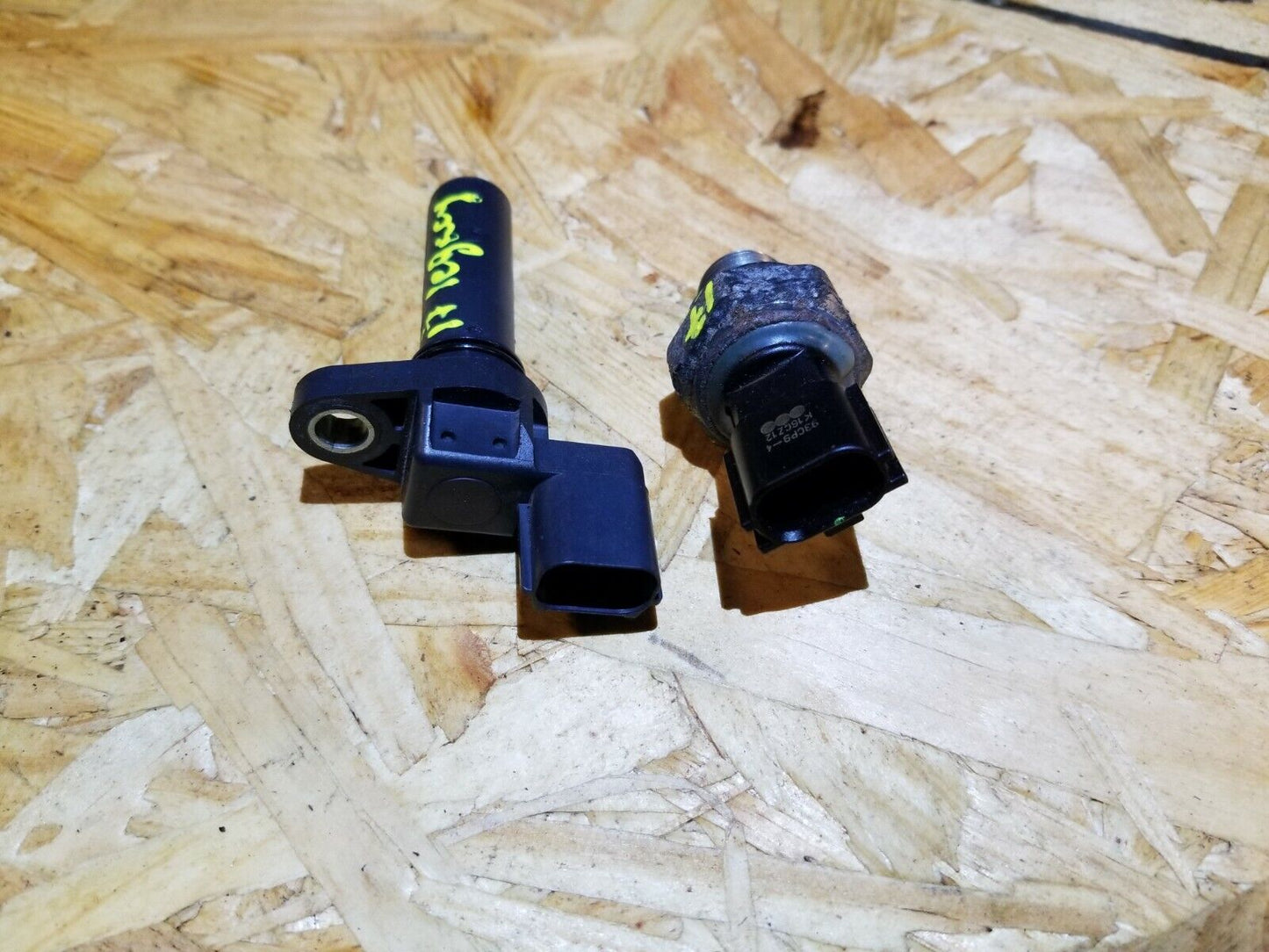 16 17 Subaru Legacy 2.5l Crankshaft Oil Pressure Sensor 2pcs OEM 10k Miles
