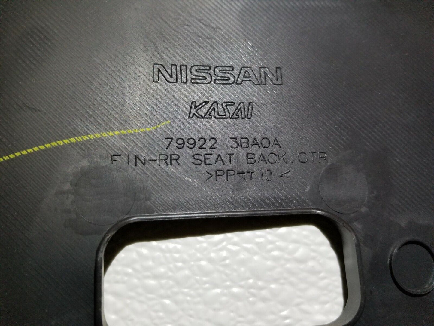 13 14 15 16 Nissan Versa Sdn Finisher Seat Back Center Panel OEM 95k