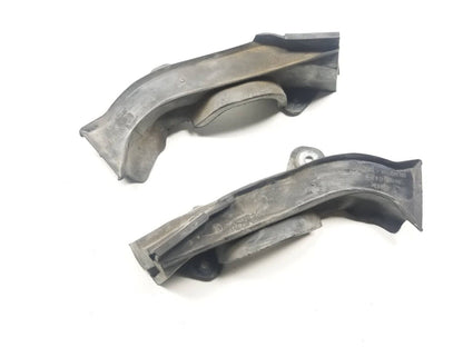 09 10 11 12 BMW 750li Engine Bay Hood Rear Lower Seal  •pair•  OEM