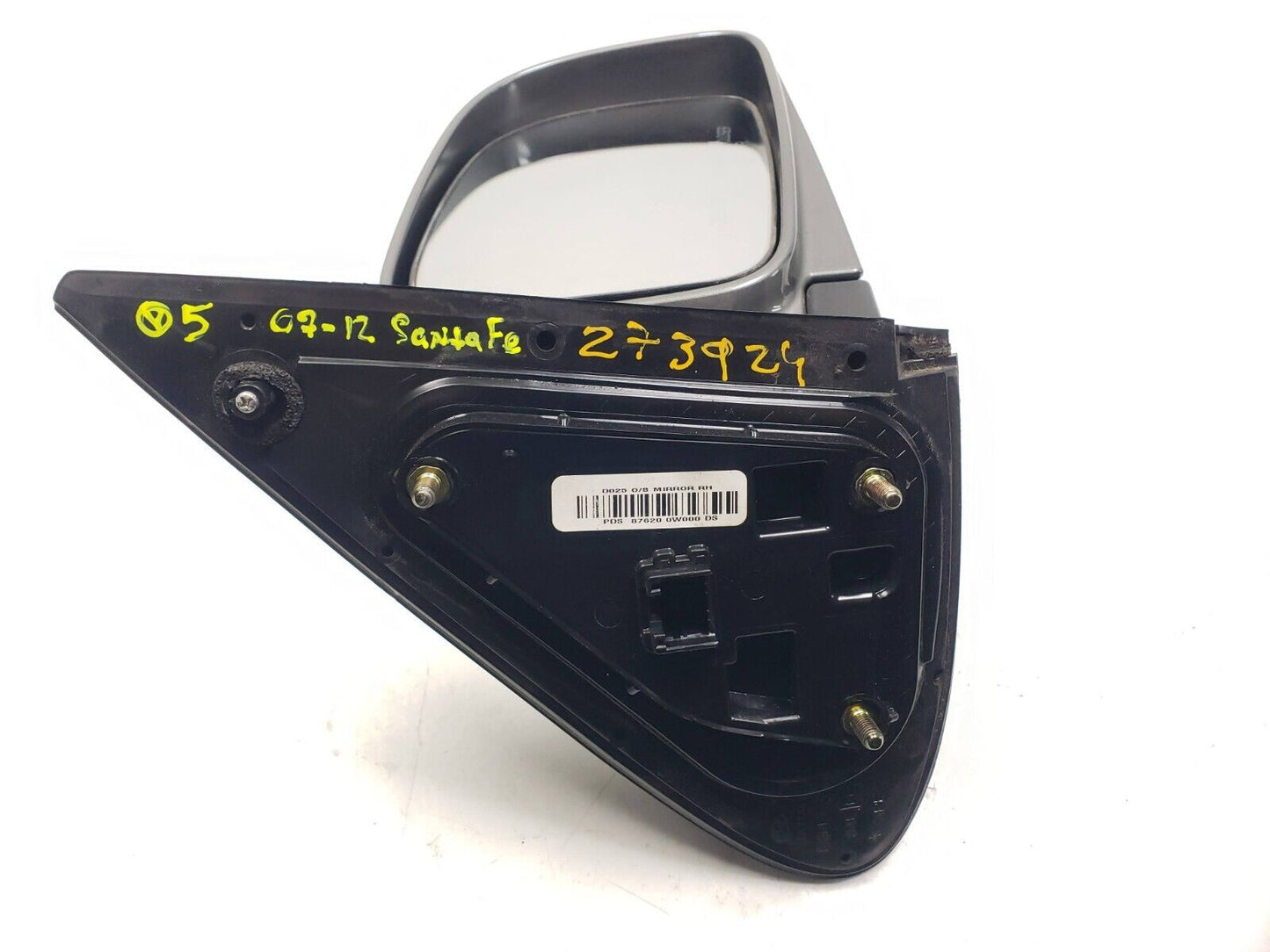 2007-2012 Hyundai Santa Fe Side View Mirror Passenger Right OEM